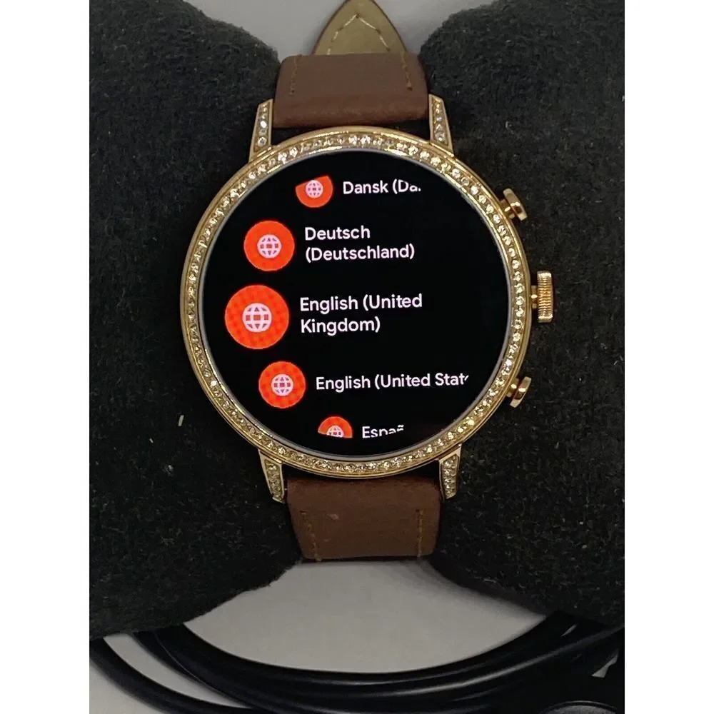 Fossil Gen 4 Authentic Digital Dial Smart Watch Custom Band FTW6030 AB448